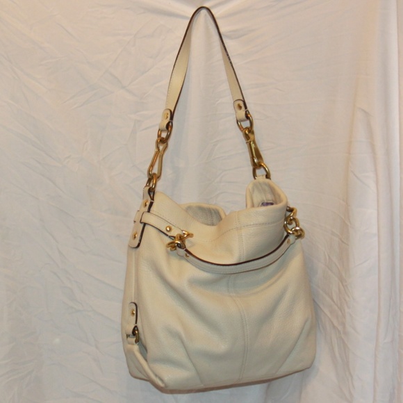 COACH F17165 Brooke White (Cream) Leather Handbag - Picture 5 of 8